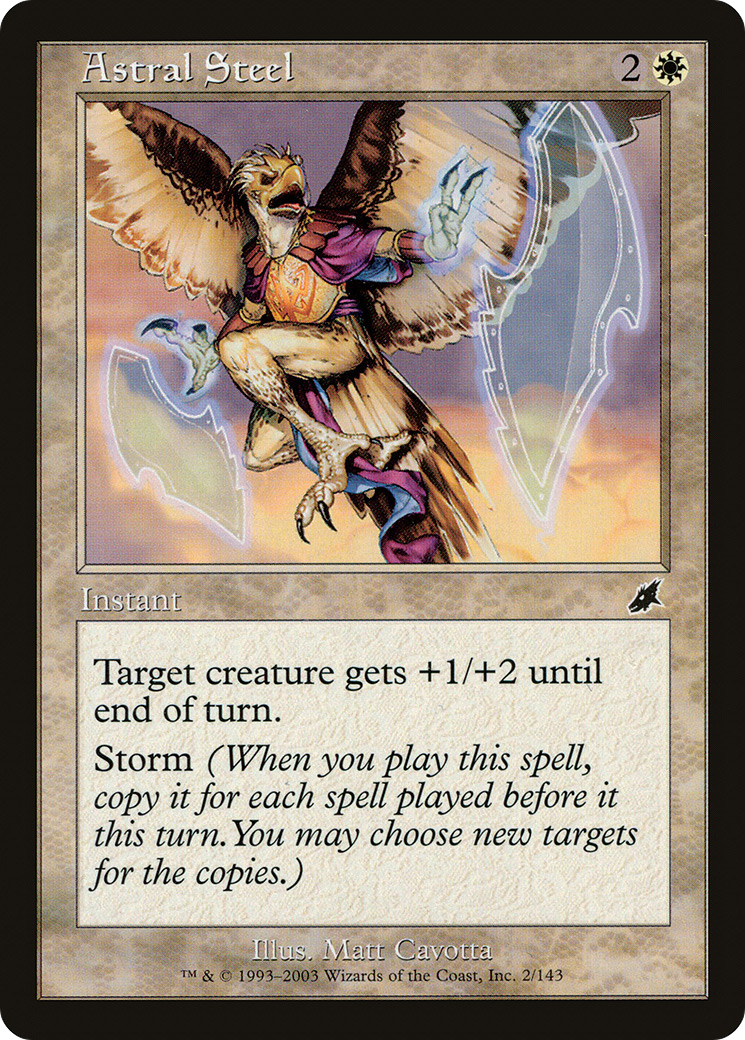 Astral Steel (SCG-002) - Scourge - Premium MTG Single from Wizards of the Coast - Just $0.08! Shop now at Game Crave Tournament Store