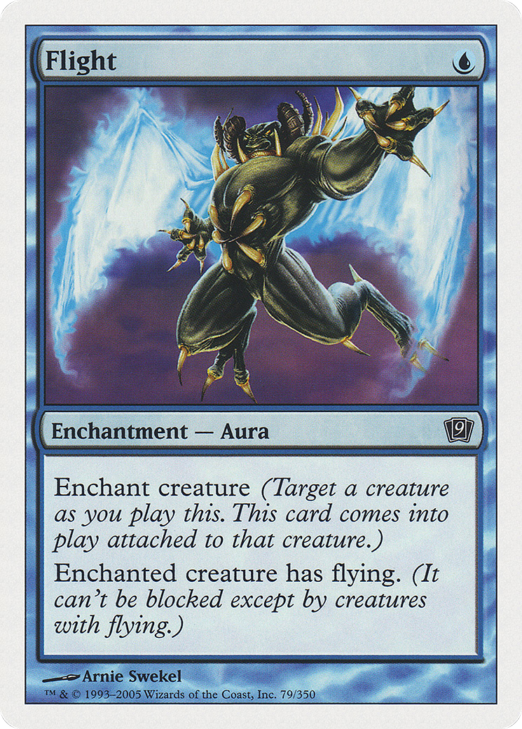 Flight (9ED-079) - Ninth Edition - Premium MTG Single from Wizards of the Coast - Just $0.25! Shop now at Game Crave Tournament Store