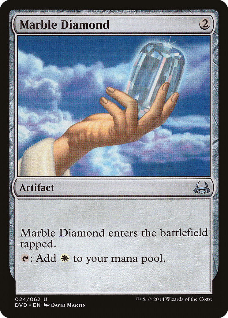 Marble Diamond (DVD-024) - Duel Decks Anthology: Divine vs. Demonic - Premium MTG Single from Wizards of the Coast - Just $0.11! Shop now at Game Crave Tournament Store