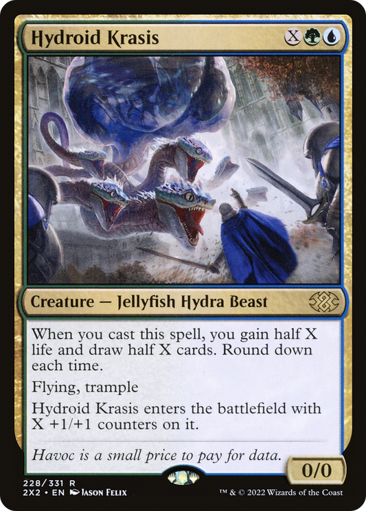 Hydroid Krasis (2X2-228) - Double Masters 2022 - Premium MTG Single from Wizards of the Coast - Just $0.33! Shop now at Game Crave Tournament Store