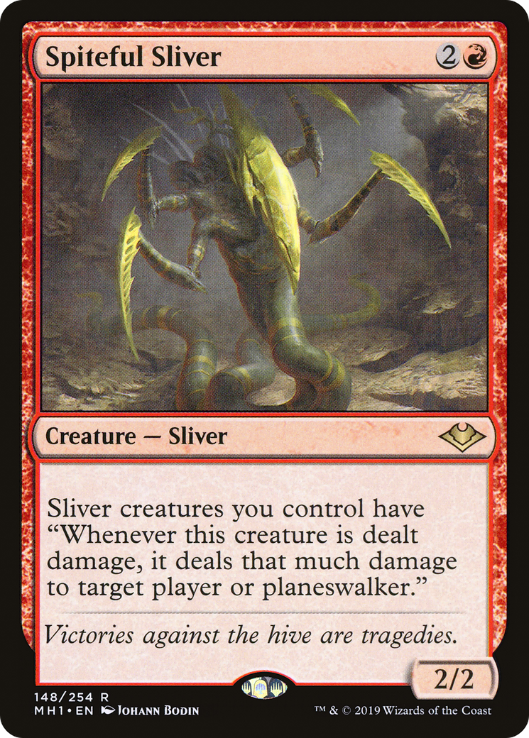 Spiteful Sliver (MH1-148) - Modern Horizons - Premium MTG Single from Wizards of the Coast - Just $0.17! Shop now at Game Crave Tournament Store