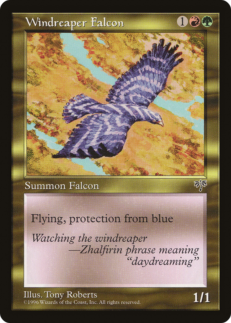 Windreaper Falcon (MIR-289) - Mirage - Premium MTG Single from Wizards of the Coast - Just $0.25! Shop now at Game Crave Tournament Store