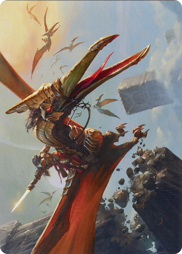 Skyhunter Strike Force // Skyhunter Strike Force (AONE-009) - Phyrexia: All Will Be One Art Series (Borderless) Foil - Premium MTG Single from Wizards of the Coast - Just $0! Shop now at Game Crave Tournament Store