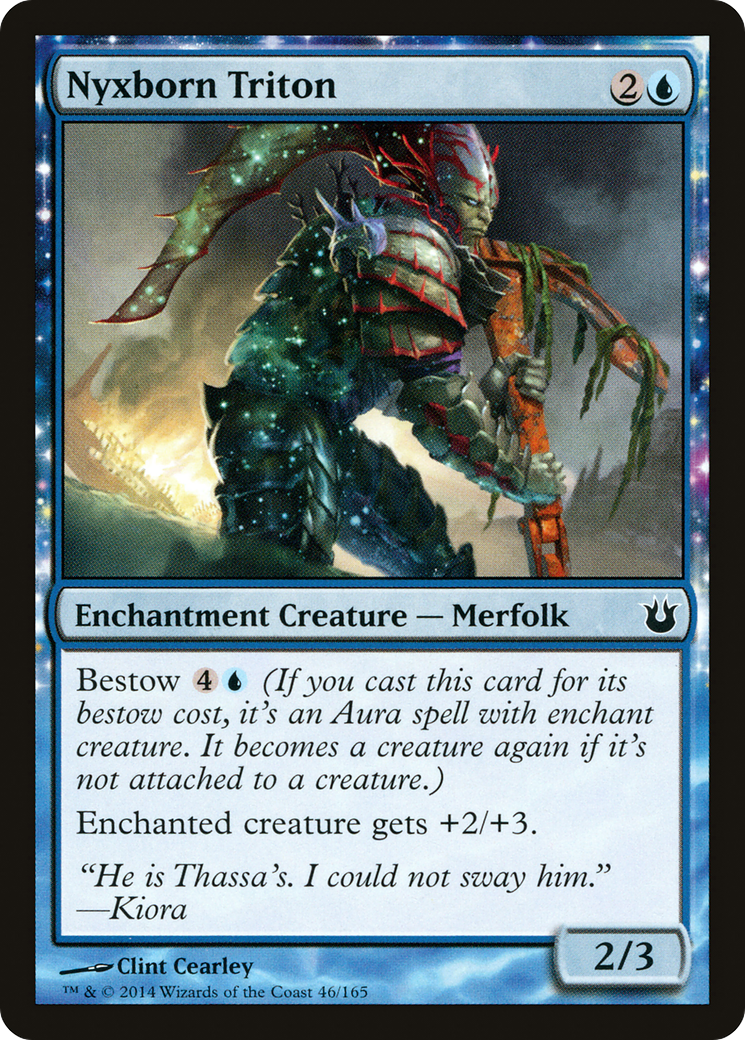 Nyxborn Triton (BNG-046) - Born of the Gods: (nyxtouched) - Premium MTG Single from Wizards of the Coast - Just $0.08! Shop now at Game Crave Tournament Store