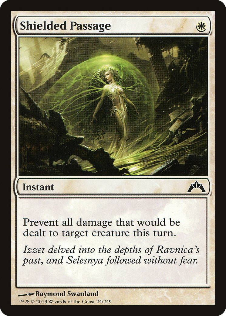 Shielded Passage (GTC-024) - Gatecrash - Premium MTG Single from Wizards of the Coast - Just $0.08! Shop now at Game Crave Tournament Store