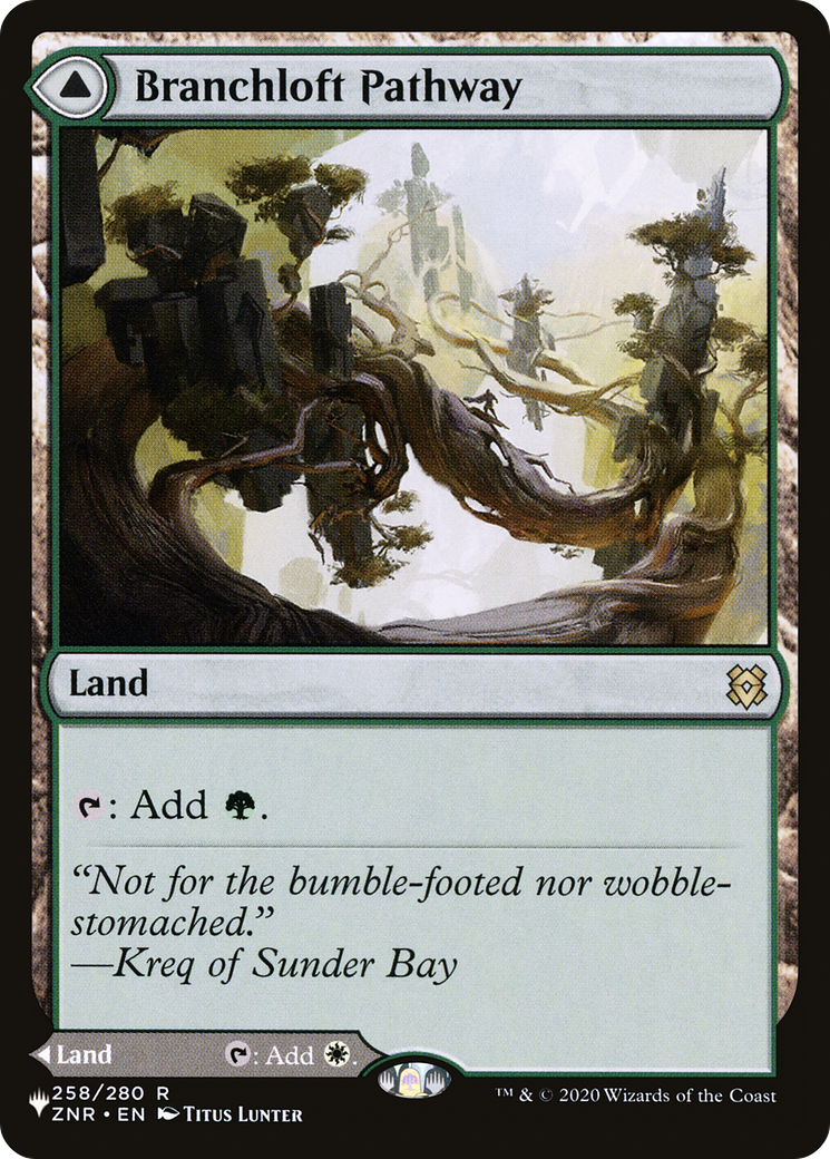 Branchloft Pathway // Boulderloft Pathway (PCTB-064) - From Cute to Brute - Premium MTG Single from Wizards of the Coast - Just $2.06! Shop now at Game Crave Tournament Store