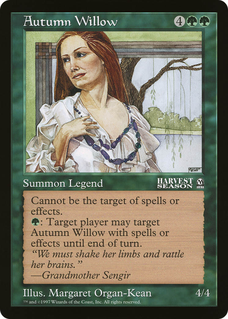Autumn Willow (OLEP-020) - Oversized League Prizes - Premium MTG Single from Wizards of the Coast - Just $0! Shop now at Game Crave Tournament Store