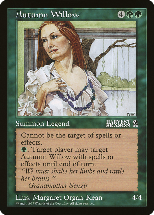 Autumn Willow (OLEP-020) - Oversized League Prizes - Premium MTG Single from Wizards of the Coast - Just $0! Shop now at Game Crave Tournament Store