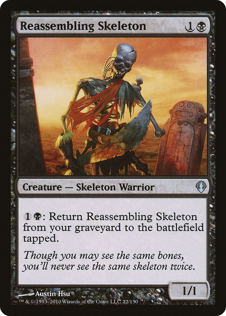 Reassembling Skeleton (ARC-022) - Archenemy - Premium MTG Single from Wizards of the Coast - Just $0.44! Shop now at Game Crave Tournament Store