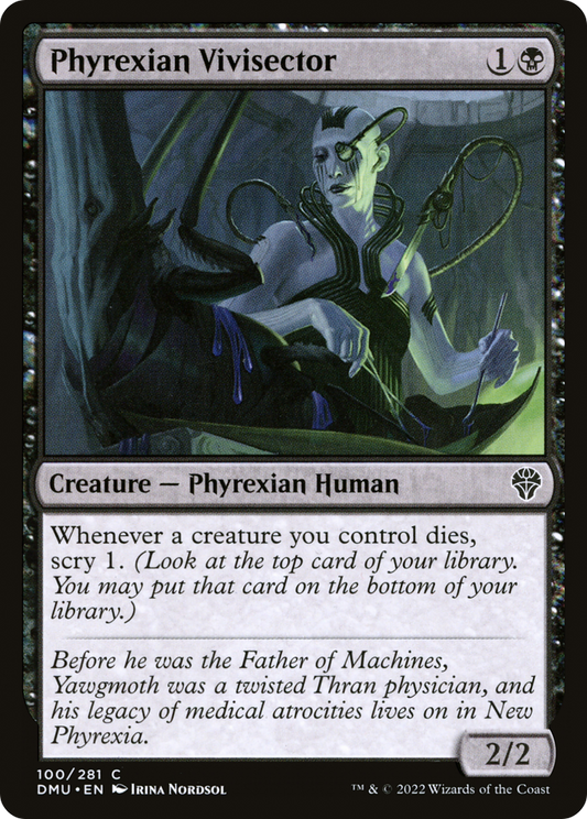 Phyrexian Vivisector (DMU-100) - Dominaria United - Premium MTG Single from Wizards of the Coast - Just $0.08! Shop now at Game Crave Tournament Store