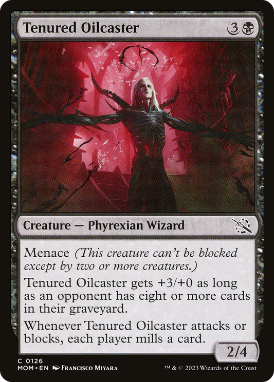 Tenured Oilcaster (MOM-126) - March of the Machine - Premium MTG Single from Wizards of the Coast - Just $0.08! Shop now at Game Crave Tournament Store