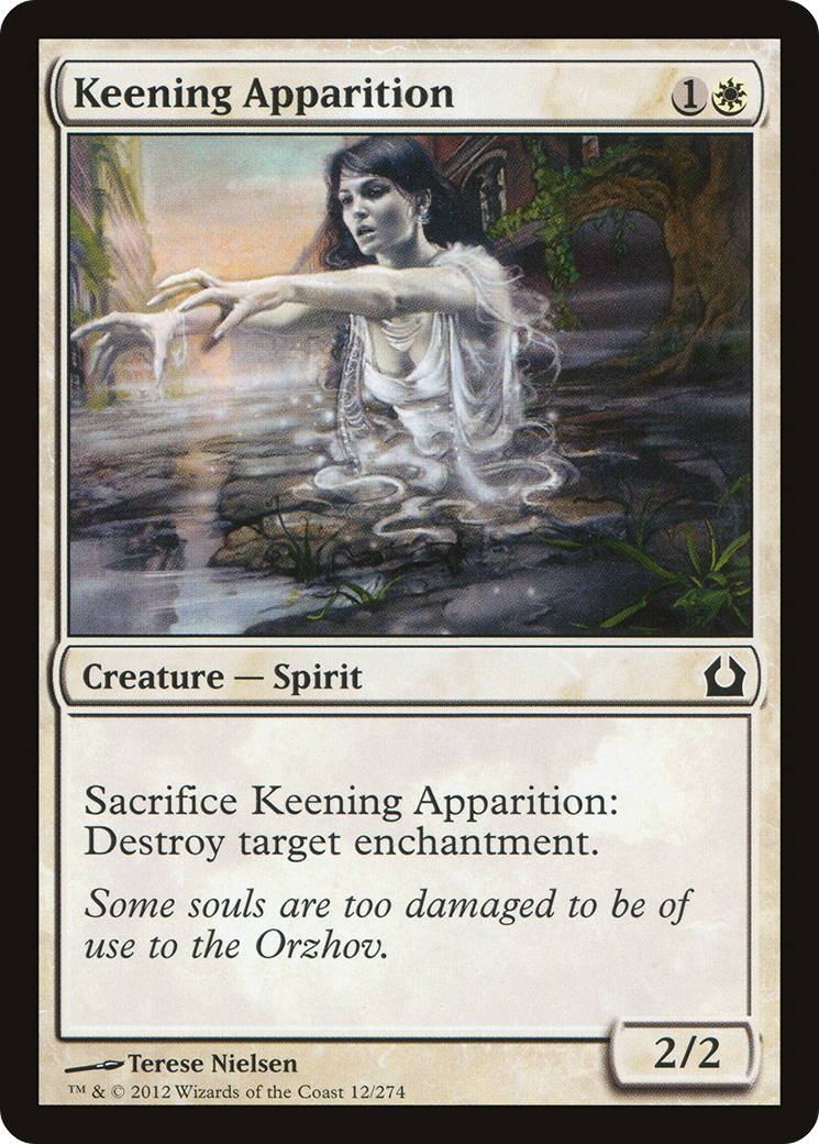 Keening Apparition (RTR-012) - Return to Ravnica - Premium MTG Single from Wizards of the Coast - Just $0.25! Shop now at Game Crave Tournament Store