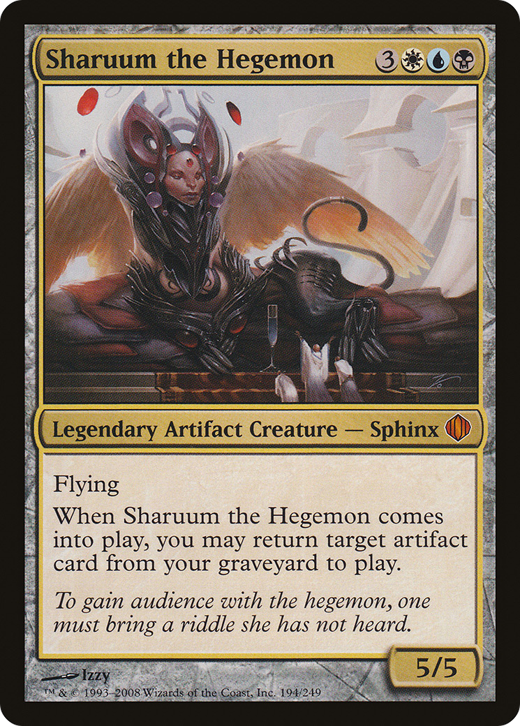 Sharuum the Hegemon (ALA-194) - Shards of Alara - Premium MTG Single from Wizards of the Coast - Just $0.11! Shop now at Game Crave Tournament Store