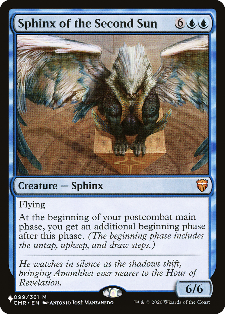 Sphinx of the Second Sun (PCTB-014) - From Cute to Brute - Premium MTG Single from Wizards of the Coast - Just $0.17! Shop now at Game Crave Tournament Store