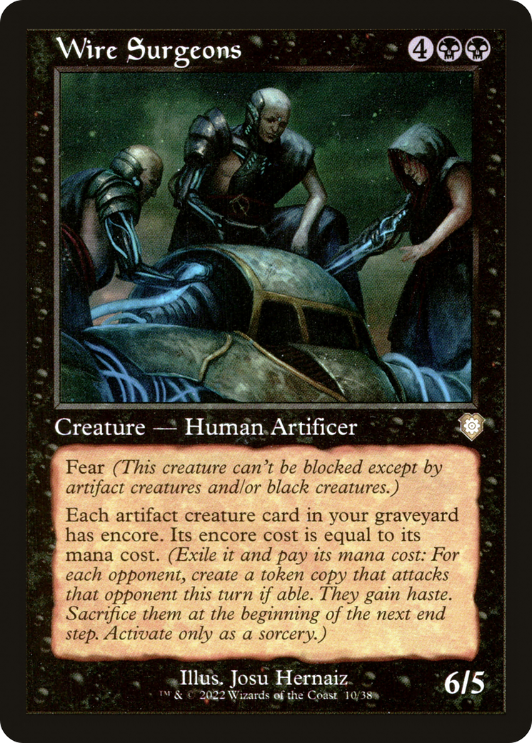 Wire Surgeons (BRC-010) - The Brothers' War Commander - Premium MTG Single from Wizards of the Coast - Just $0.08! Shop now at Game Crave Tournament Store