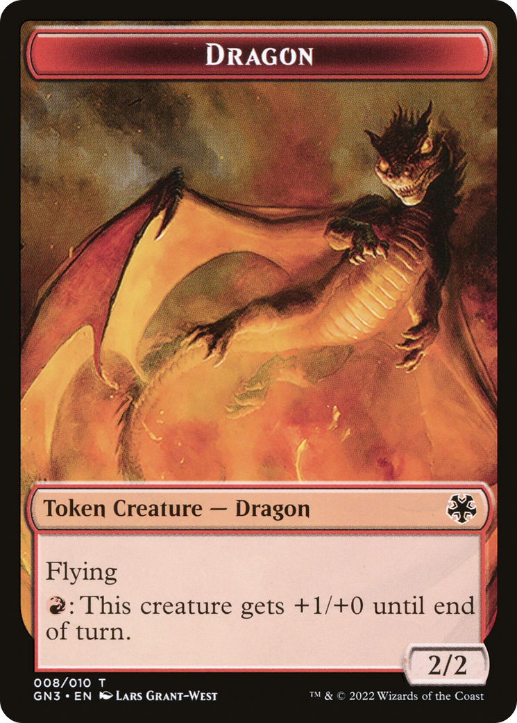 Dragon (TGN3-008) - Game Night: Free-for-All Tokens - Premium MTG Single from Wizards of the Coast - Just $0! Shop now at Game Crave Tournament Store