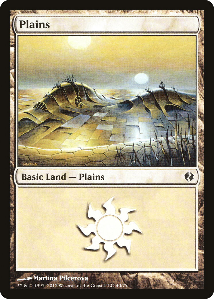 Plains (DDI-040) - Duel Decks: Venser vs. Koth - Premium MTG Single from Wizards of the Coast - Just $0.25! Shop now at Game Crave Tournament Store