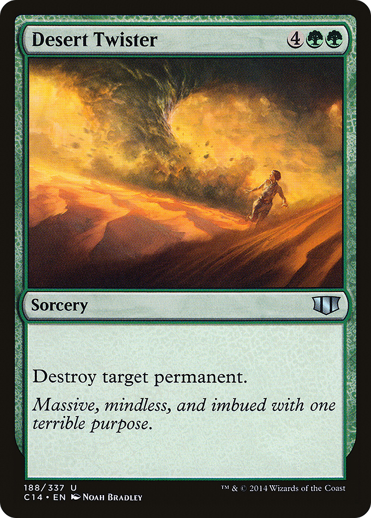 Desert Twister (C14-188) - Commander 2014 - Premium MTG Single from Wizards of the Coast - Just $0.25! Shop now at Game Crave Tournament Store