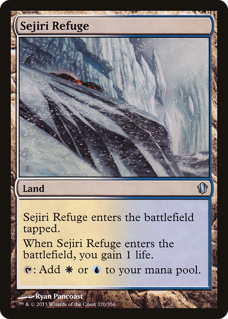 Sejiri Refuge (C13-320) - Commander 2013 - Premium MTG Single from Wizards of the Coast - Just $0.26! Shop now at Game Crave Tournament Store