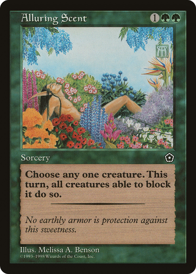 Alluring Scent (P02-121) - Portal Second Age - Premium MTG Single from Wizards of the Coast - Just $0.83! Shop now at Game Crave Tournament Store