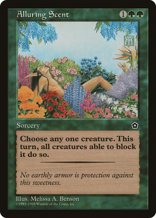 Alluring Scent (P02-121) - Portal Second Age - Premium MTG Single from Wizards of the Coast - Just $0.83! Shop now at Game Crave Tournament Store