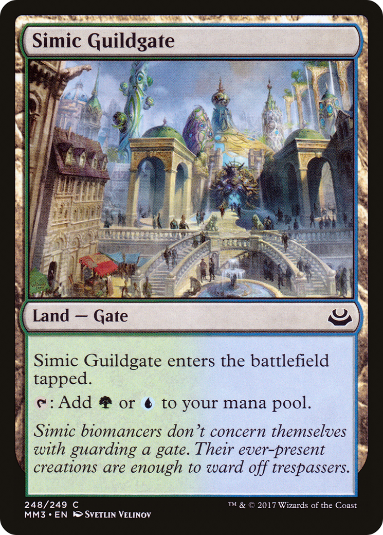 Simic Guildgate (MM3-248) - Modern Masters 2017 - Premium MTG Single from Wizards of the Coast - Just $0.08! Shop now at Game Crave Tournament Store