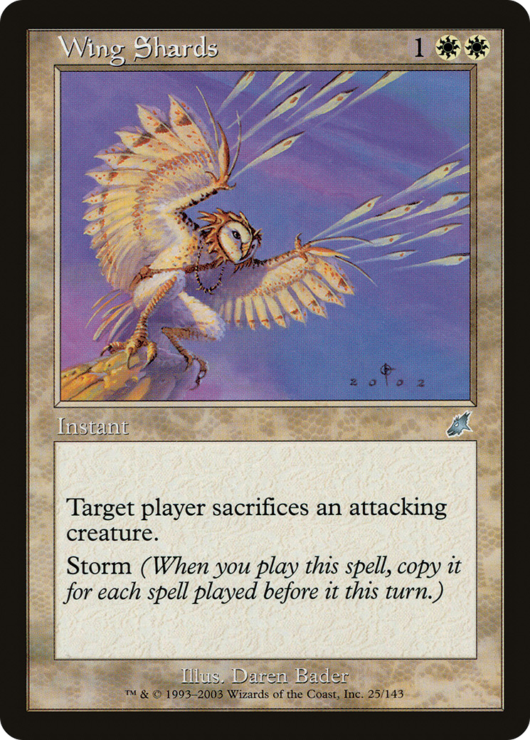 Wing Shards (SCG-025) - Scourge - Premium MTG Single from Wizards of the Coast - Just $0.08! Shop now at Game Crave Tournament Store