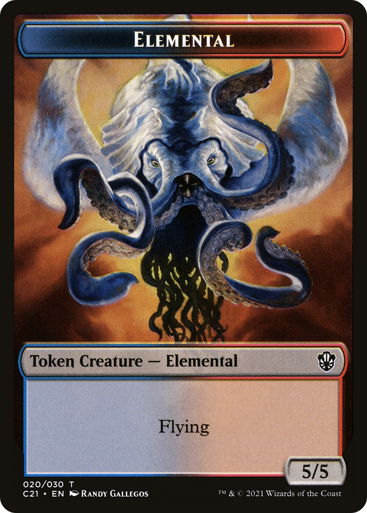 Elemental (TC21-020) - Commander 2021 Tokens - Premium MTG Single from Wizards of the Coast - Just $0! Shop now at Game Crave Tournament Store