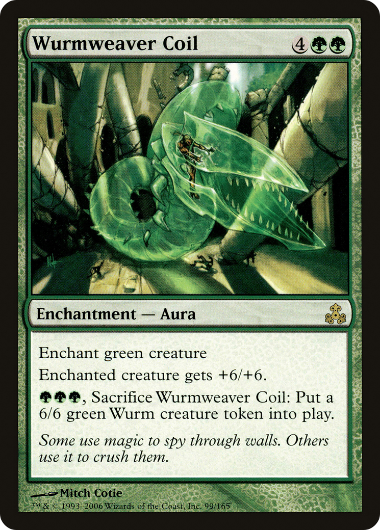 Wurmweaver Coil (GPT-099) - Guildpact - Premium MTG Single from Wizards of the Coast - Just $0.25! Shop now at Game Crave Tournament Store