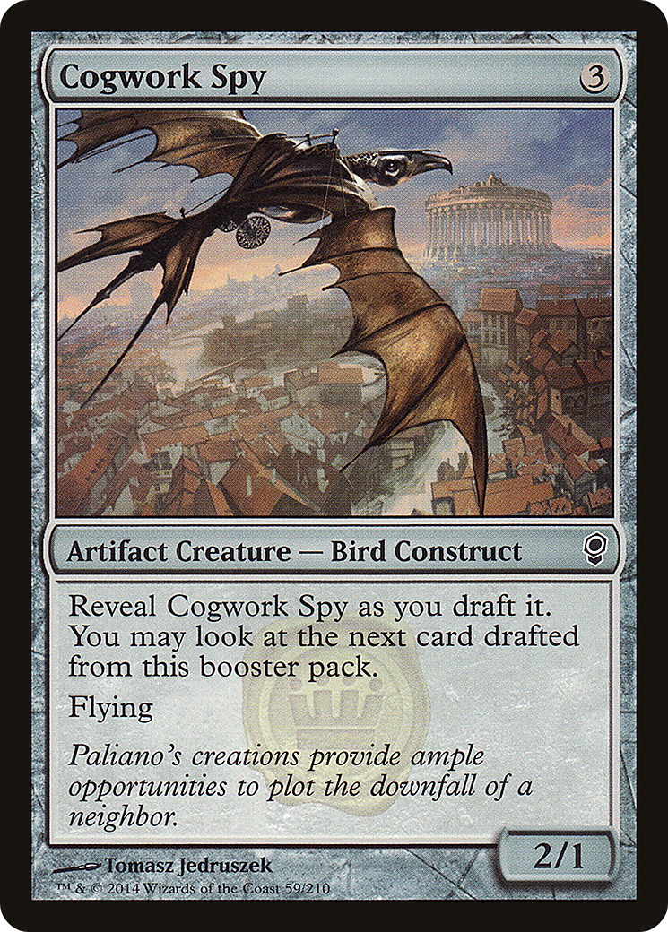 Cogwork Spy (CNS-059) - Conspiracy Foil - Premium MTG Single from Wizards of the Coast - Just $0.25! Shop now at Game Crave Tournament Store