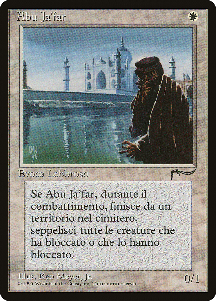 Abu Ja'far (RIN-001) - Rinascimento - Premium MTG Single from Wizards of the Coast - Just $0.42! Shop now at Game Crave Tournament Store