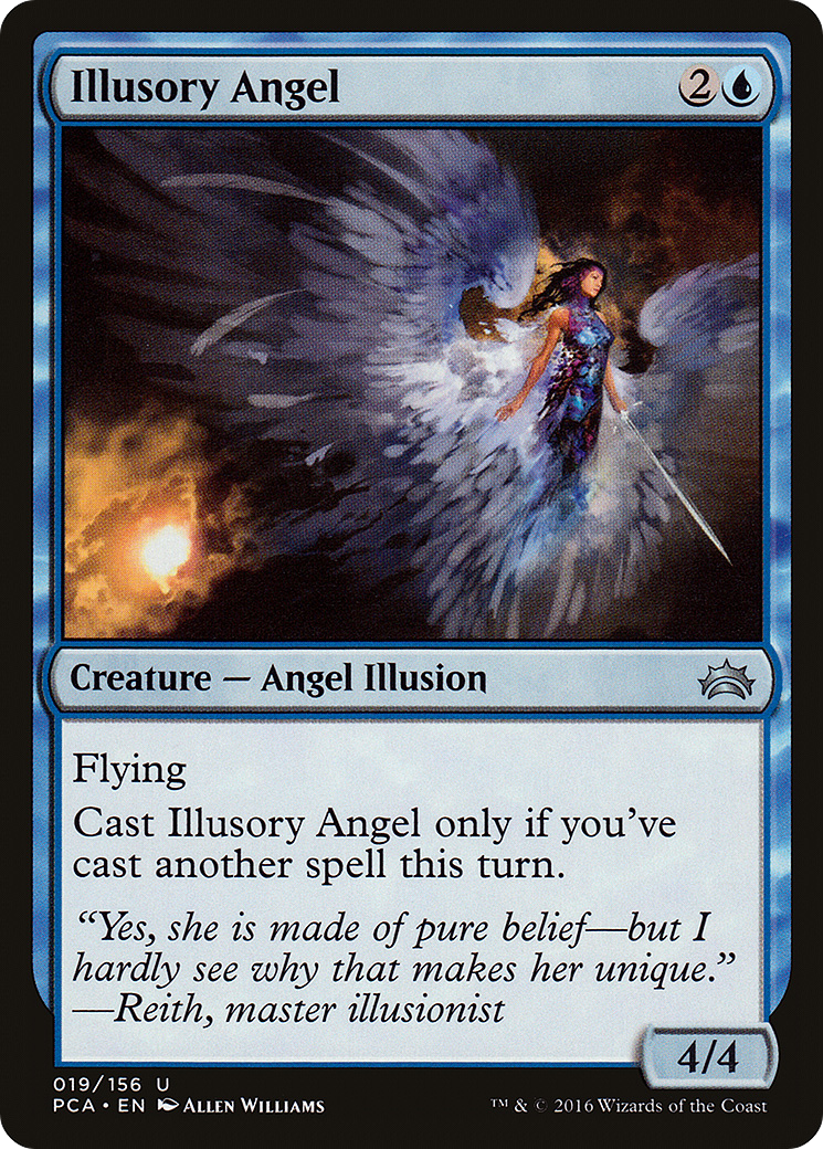 Illusory Angel (PCA-019) - Planechase Anthology - Premium MTG Single from Wizards of the Coast - Just $0.08! Shop now at Game Crave Tournament Store