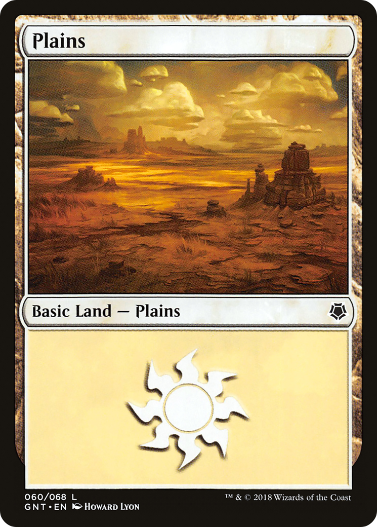 Plains (GNT-060) - Game Night - Premium MTG Single from Wizards of the Coast - Just $0.08! Shop now at Game Crave Tournament Store