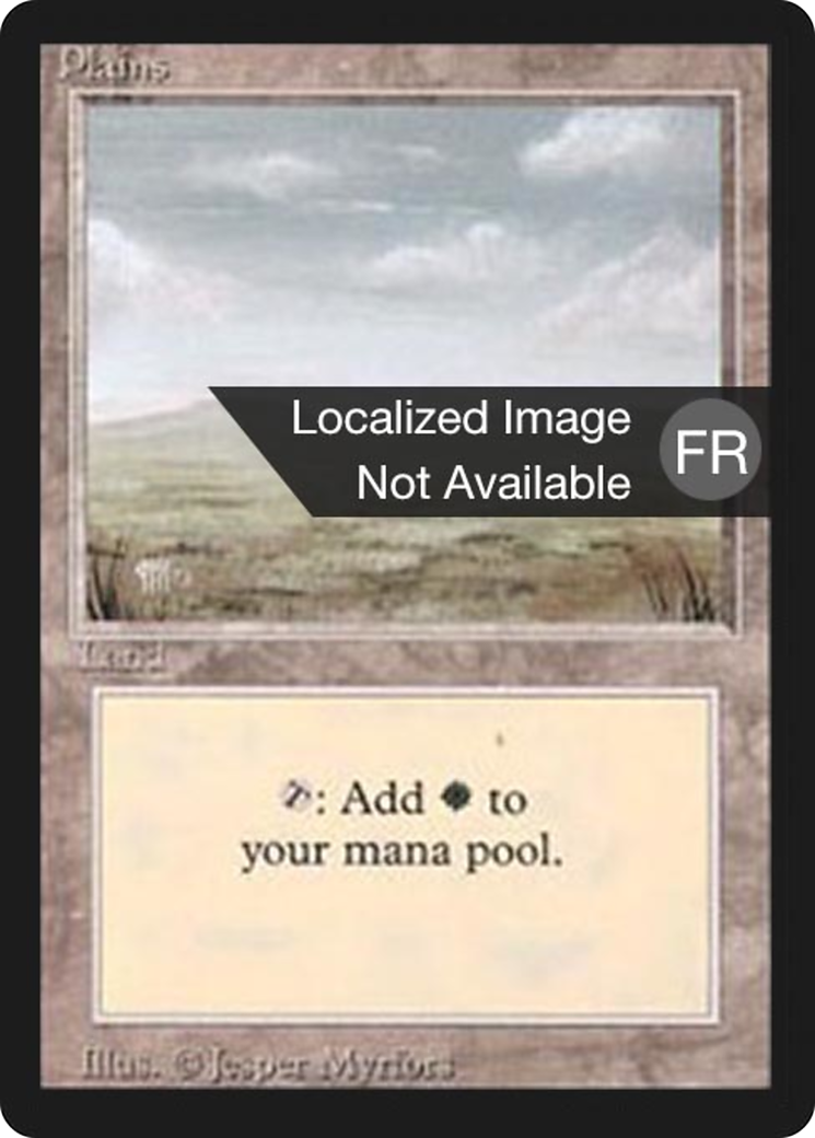 Plains (FBB-293) - Foreign Black Border - Premium MTG Single from Wizards of the Coast - Just $0.96! Shop now at Game Crave Tournament Store