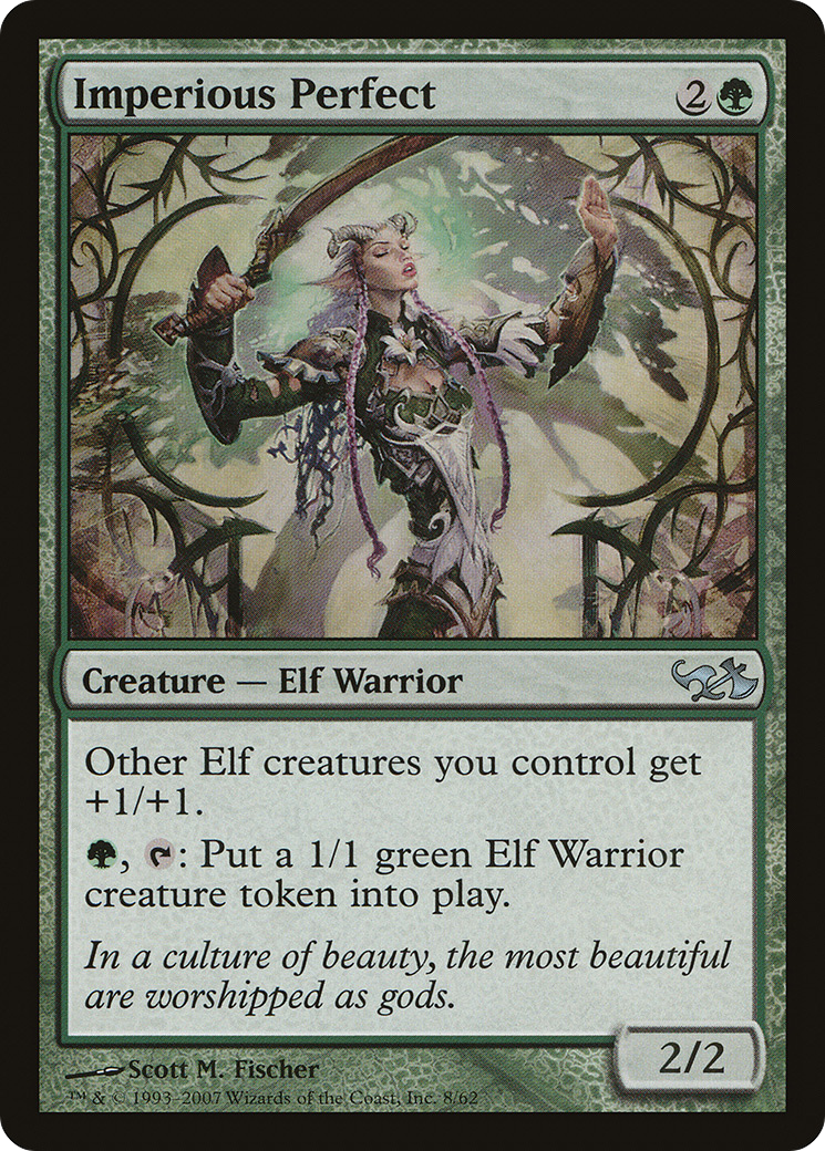 Imperious Perfect (DD1-008) - Duel Decks: Elves vs. Goblins - Premium MTG Single from Wizards of the Coast - Just $0.10! Shop now at Game Crave Tournament Store