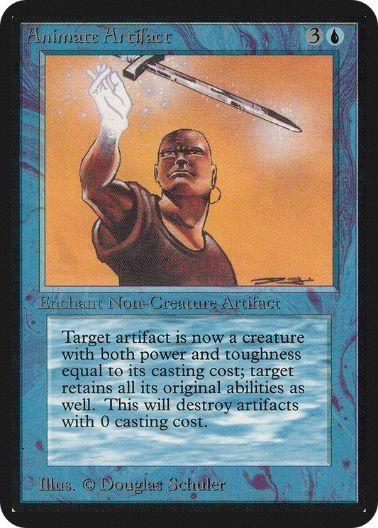 Animate Artifact (LEA-048) - Limited Edition Alpha - Premium MTG Single from Wizards of the Coast - Just $48.75! Shop now at Game Crave Tournament Store