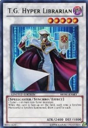 T.G. Hyper Librarian (REDU-ENSE1) - Return of the Duelist SE Limited - Premium Yugioh Single from Konami - Just $0.25! Shop now at Game Crave Tournament Store