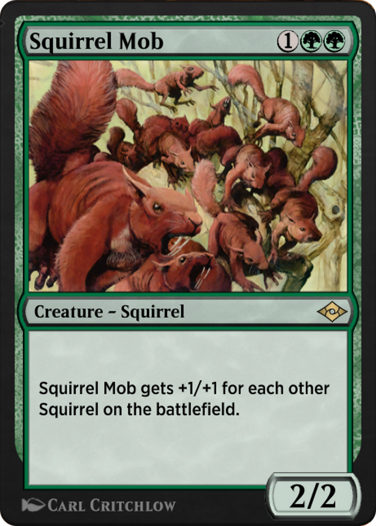 Squirrel Mob (J21-644) - Jumpstart: Historic Horizons - Premium MTG Single from Wizards of the Coast - Just $0! Shop now at Game Crave Tournament Store