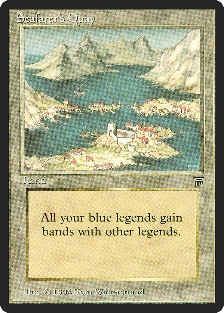 Seafarer's Quay (LEG-306) - Legends - Premium MTG Single from Wizards of the Coast - Just $1.34! Shop now at Game Crave Tournament Store