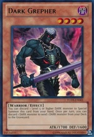 Dark Grepher (TU03-EN001) - Turbo Pack: Booster Three Unlimited - Premium Yugioh Single from Konami - Just $23.04! Shop now at Game Crave Tournament Store