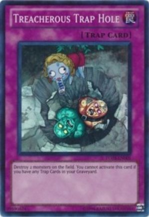 Treacherous Trap Hole (TU03-EN005) - Turbo Pack: Booster Three Unlimited - Premium Yugioh Single from Konami - Just $5.36! Shop now at Game Crave Tournament Store