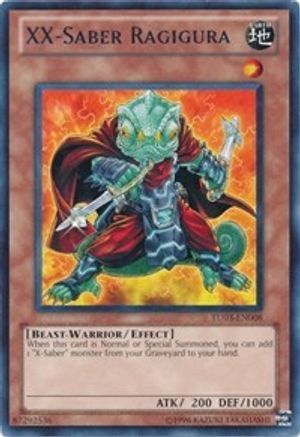 XX-Saber Ragigura (TU03-EN008) - Turbo Pack: Booster Three Unlimited - Premium Yugioh Single from Konami - Just $0.29! Shop now at Game Crave Tournament Store