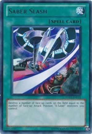 Saber Slash (TU03-EN011) - Turbo Pack: Booster Three Unlimited - Premium Yugioh Single from Konami - Just $0.32! Shop now at Game Crave Tournament Store