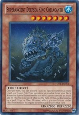 Superancient Deepsea King Coelacanth (TU03-EN014) - Turbo Pack: Booster Three Unlimited - Premium Yugioh Single from Konami - Just $0.62! Shop now at Game Crave Tournament Store