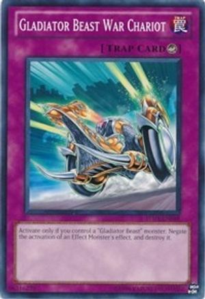 Gladiator Beast War Chariot (TU03-EN019) - Turbo Pack: Booster Three Unlimited - Premium Yugioh Single from Konami - Just $4.50! Shop now at Game Crave Tournament Store