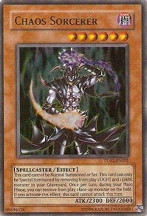 Chaos Sorcerer (TU02-EN001) - Turbo Pack: Booster Two Unlimited - Premium Yugioh Single from Konami - Just $190.63! Shop now at Game Crave Tournament Store