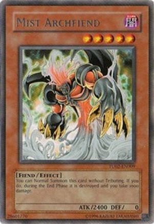 Mist Archfiend (TU02-EN009) - Turbo Pack: Booster Two Unlimited - Premium Yugioh Single from Konami - Just $0.45! Shop now at Game Crave Tournament Store