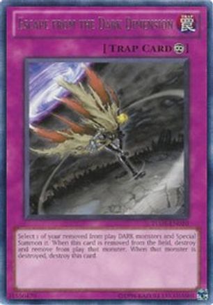 Escape from the Dark Dimension (TU05-EN010) - Turbo Pack: Booster Five Unlimited - Premium Yugioh Single from Konami - Just $0.27! Shop now at Game Crave Tournament Store