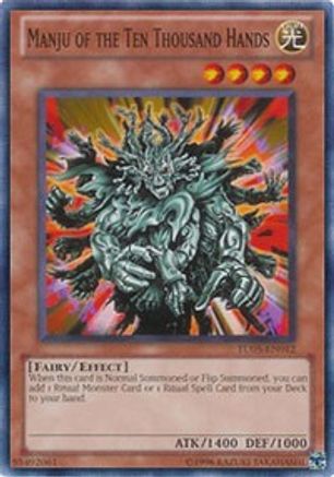 Manju of the Ten Thousand Hands (TU05-EN012) - Turbo Pack: Booster Five Unlimited - Premium Yugioh Single from Konami - Just $0.38! Shop now at Game Crave Tournament Store