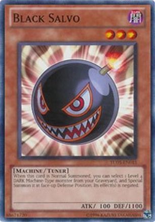 Black Salvo (TU05-EN015) - Turbo Pack: Booster Five Unlimited - Premium Yugioh Single from Konami - Just $1.09! Shop now at Game Crave Tournament Store